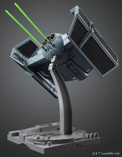 Star Wars TIE Advanced x1 1/72 Modellino da Costruire 10 cm - Bandai