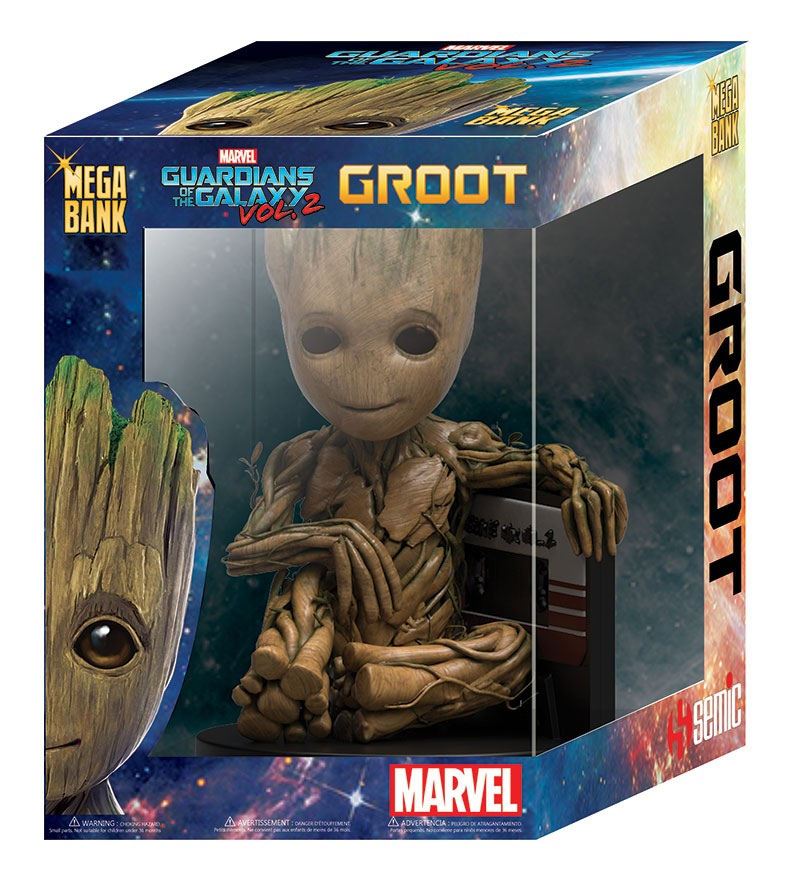 Marvel Guardiani della Galassia 2 Salvadanaio Baby Groot 17 cm Semic