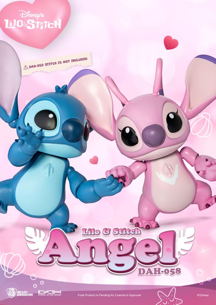 Disney Dynamic 8ction Heroes Action Figure 1/9 Angel (Lilo & Stitch) 16 cm - Beast Kingdom