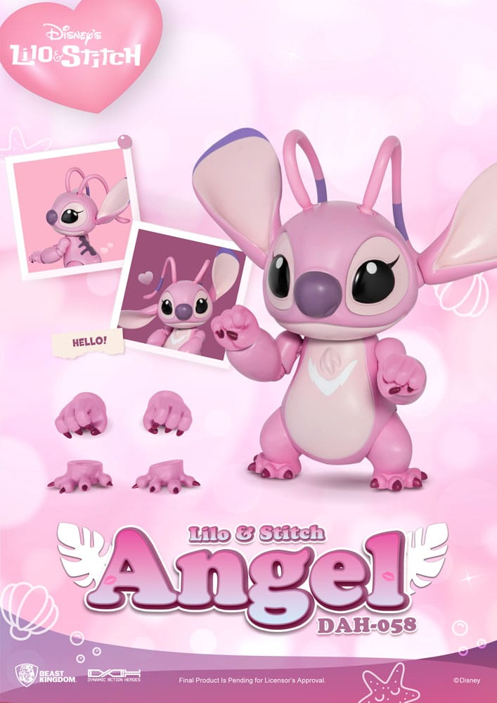 Disney Dynamic 8ction Heroes Action Figure 1/9 Angel (Lilo & Stitch) 16 cm - Beast Kingdom
