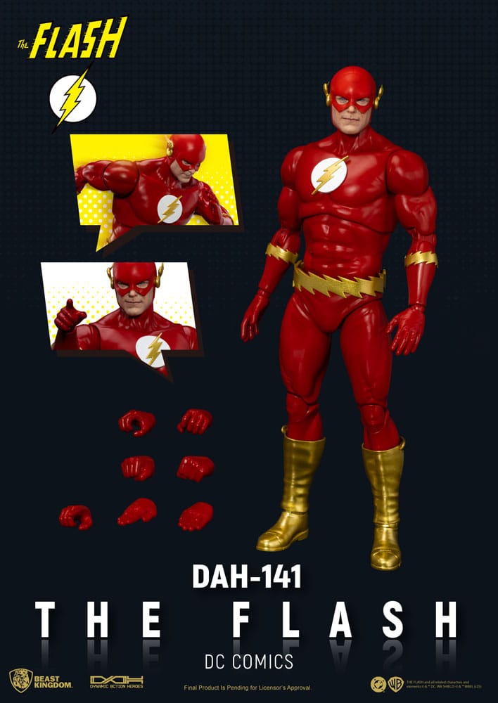 DC Comics Action Figure The Flash 20 cm – Beast Kingdom