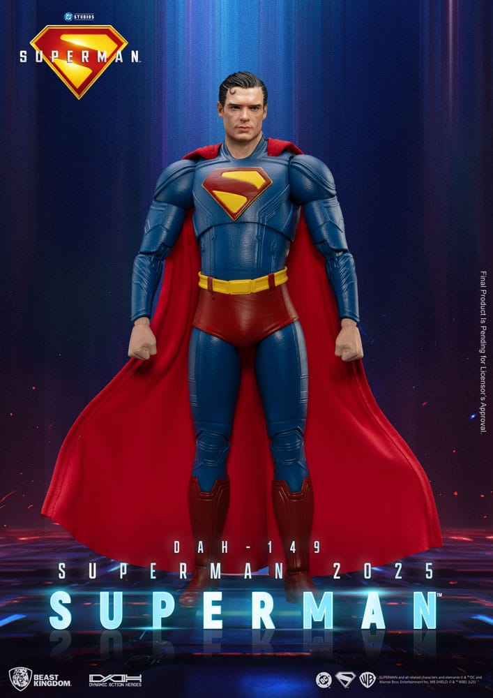Superman (2025) Action Figure Superman & Krypto 21 cm - Beast Kingdom