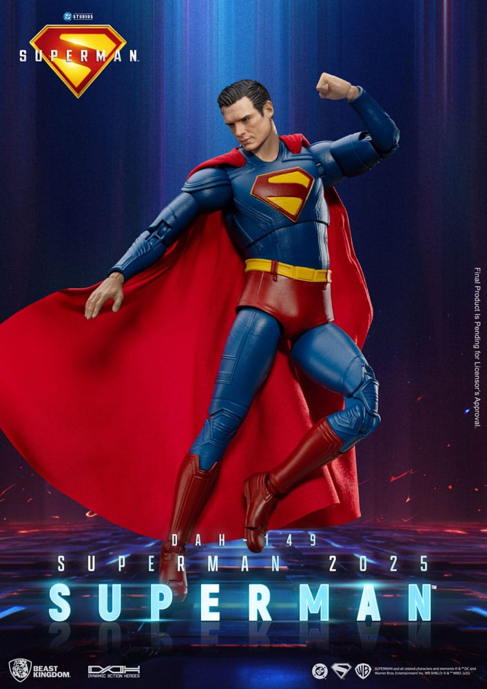 Superman (2025) Action Figure Superman & Krypto 21 cm - Beast Kingdom