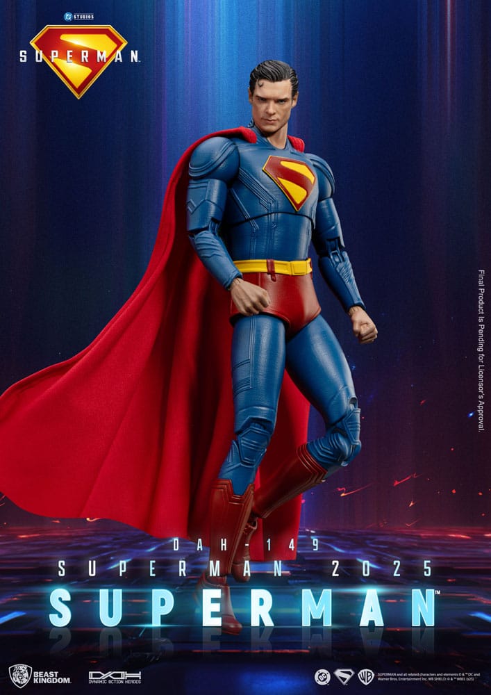 Superman (2025) Action Figure Superman & Krypto 21 cm - Beast Kingdom