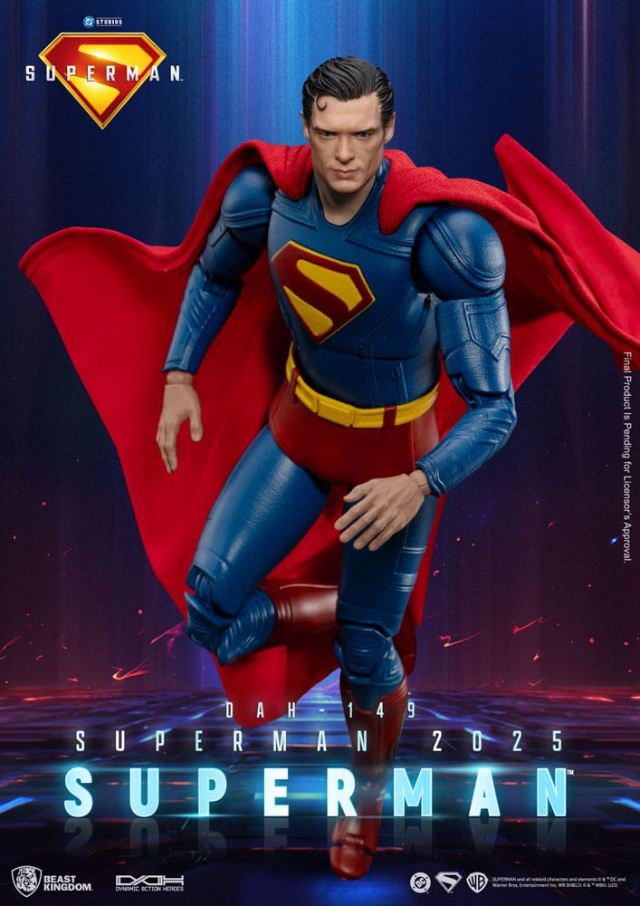 Superman (2025) Action Figure Superman & Krypto 21 cm - Beast Kingdom