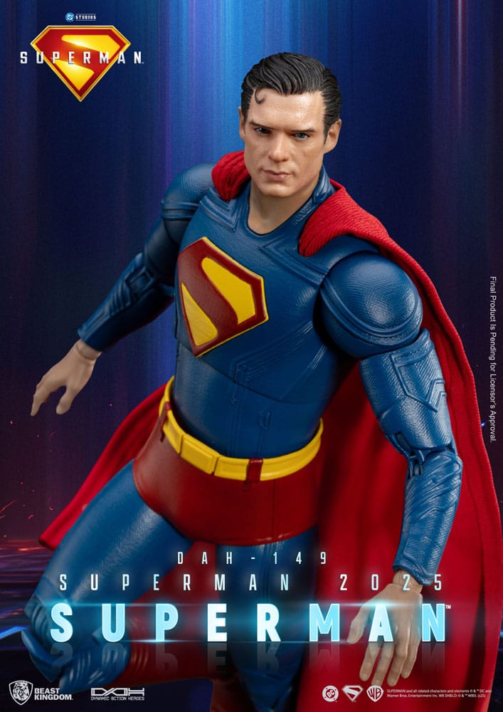 Superman (2025) Action Figure Superman & Krypto 21 cm - Beast Kingdom