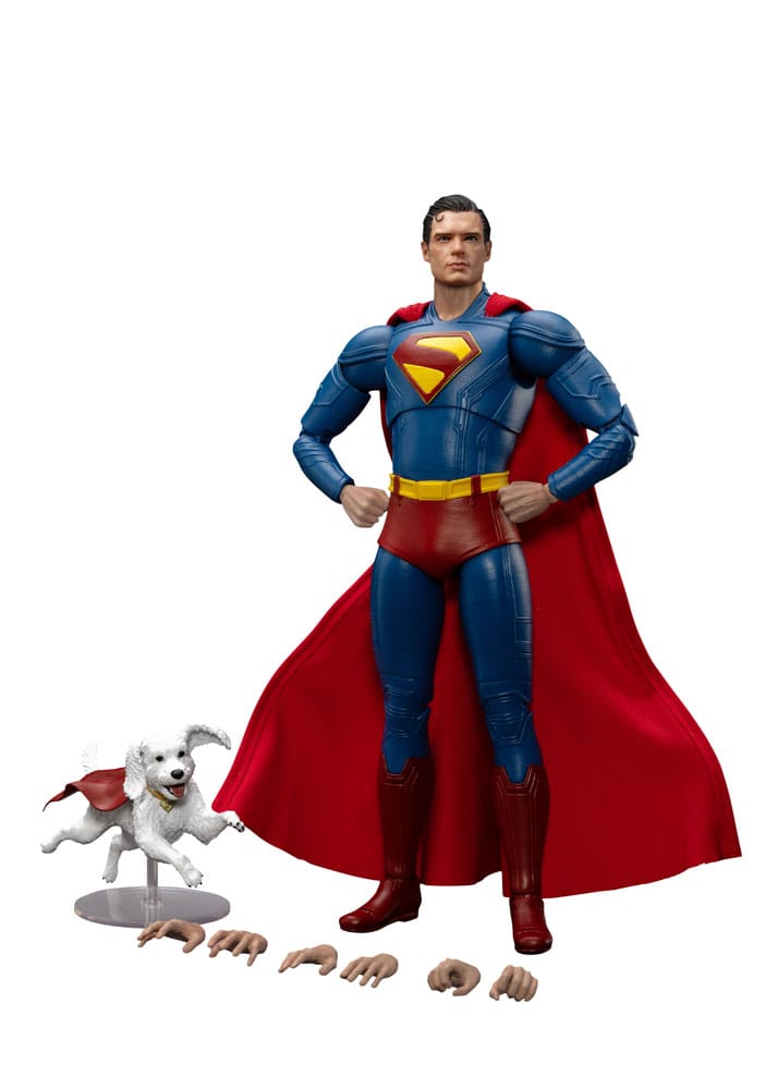 Superman (2025) Action Figure Superman & Krypto 21 cm - Beast Kingdom