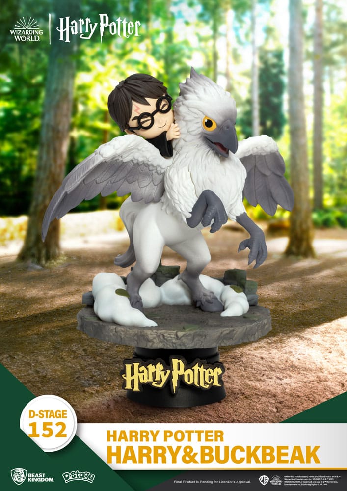 Harry Potter D-Stage Diorama Harry & Buckbeak 16 cm - Beast Kingdom