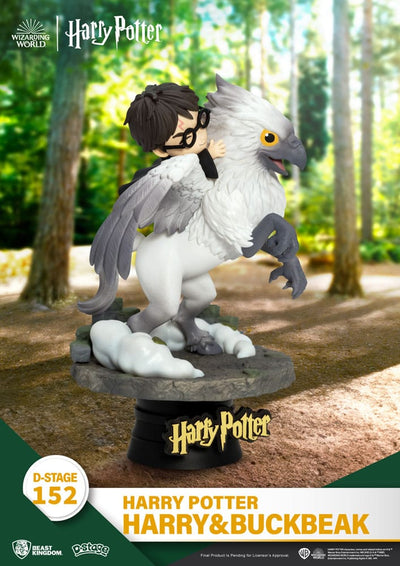 Harry Potter D-Stage Diorama Harry & Buckbeak 16 cm - Beast Kingdom