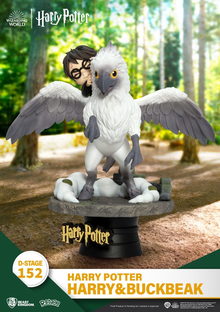 Harry Potter D-Stage Diorama Harry & Buckbeak 16 cm - Beast Kingdom