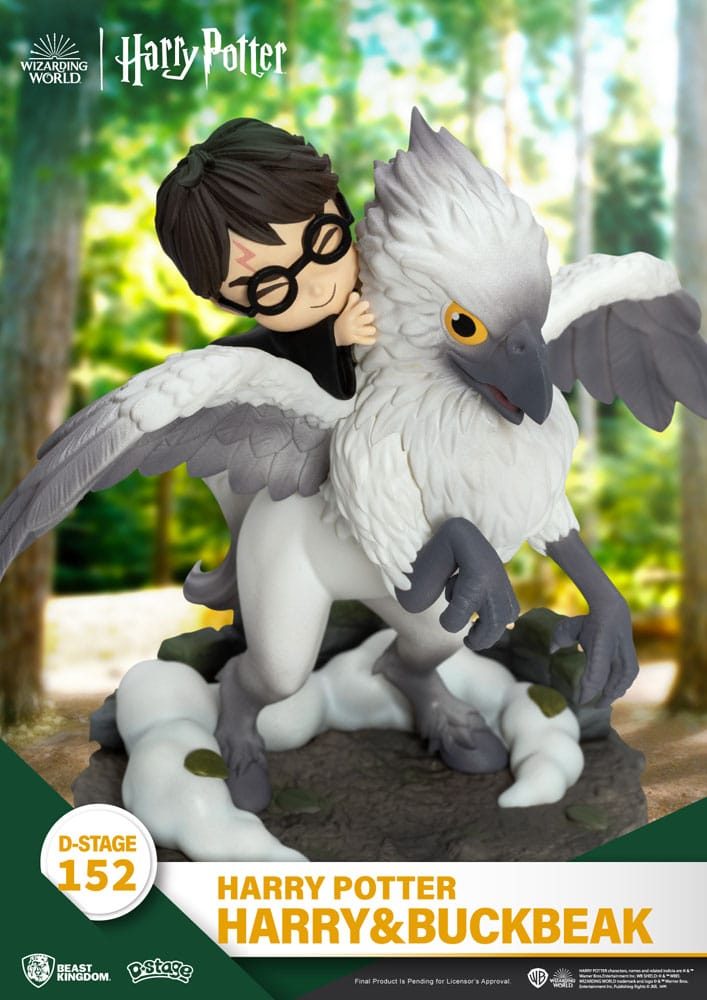 Harry Potter D-Stage Diorama Harry & Buckbeak 16 cm - Beast Kingdom