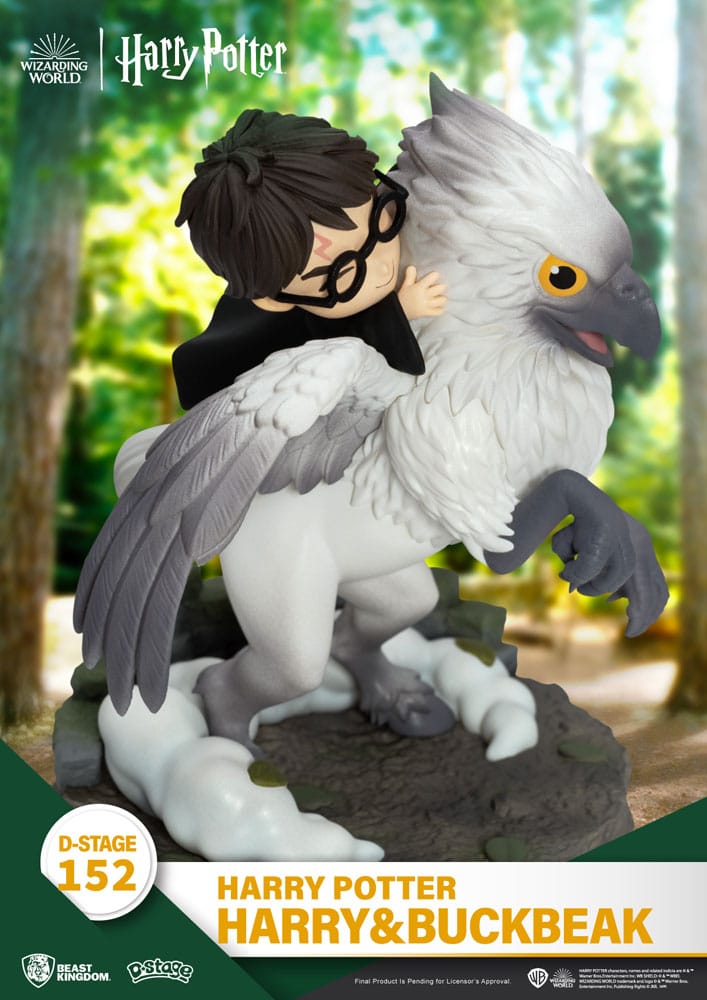 Harry Potter D-Stage Diorama Harry & Buckbeak 16 cm - Beast Kingdom