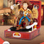 Toy Story Diorama Record Player Woody e Bullseye 13 cm Beast Kingdom
