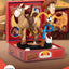 Toy Story Diorama Record Player Woody e Bullseye 13 cm Beast Kingdom
