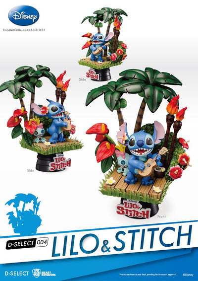 Disney Lilo & Stitch D-Stage Diorama in PVC Stitch 14 cm - Beast Kingdom