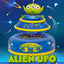 Toy Story Egg Attack UFO fluttuante Alieno a tre occhi 6 cm - Beast Kingdom