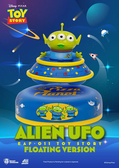 Toy Story Egg Attack UFO fluttuante Alieno a tre occhi 6 cm - Beast Kingdom