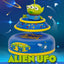 Toy Story Egg Attack UFO fluttuante Alieno a tre occhi 6 cm - Beast Kingdom
