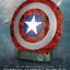 Marvel Comics Captain America Scudo a Grandezza Reale 64 cm – Statua in PVC Beast Kingdom Master Craft