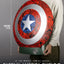 Marvel Comics Captain America Scudo a Grandezza Reale 64 cm – Statua in PVC Beast Kingdom Master Craft