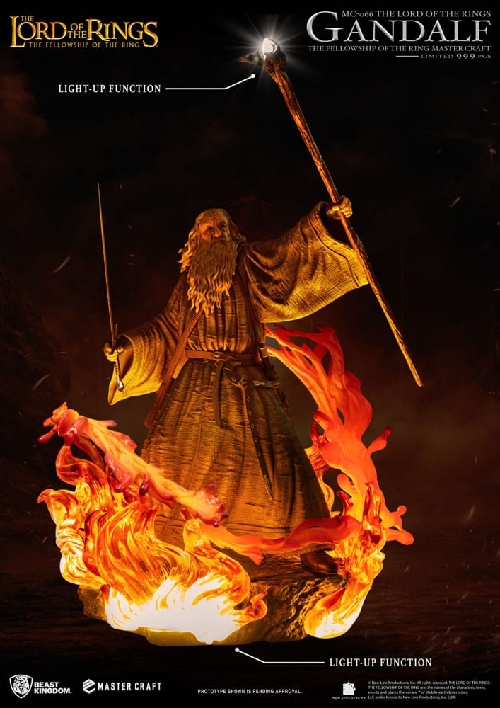 Il Signore degli Anelli Statua Master Craft Gandalf 58 cm Beast Kingdom