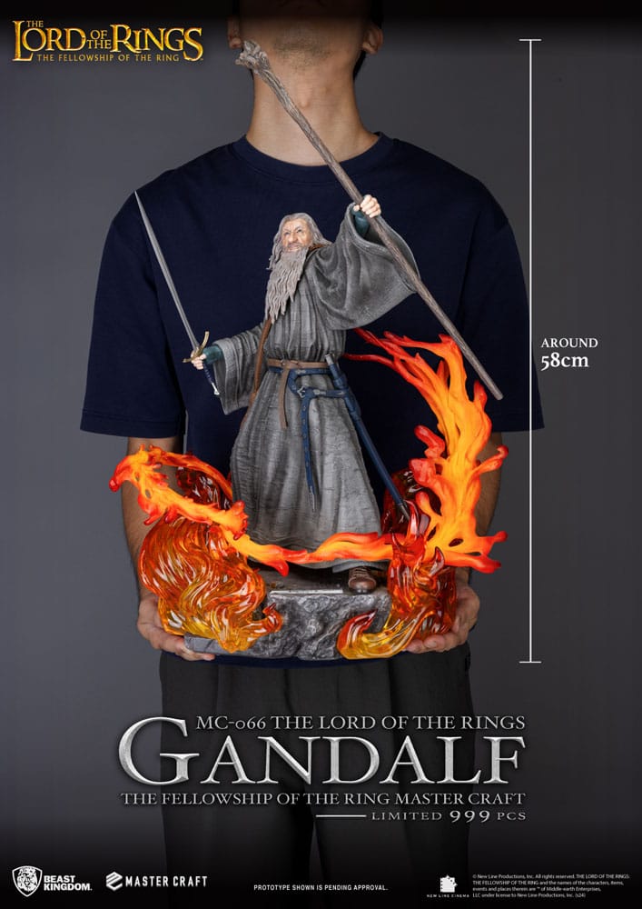 Il Signore degli Anelli Statua Master Craft Gandalf 58 cm Beast Kingdom
