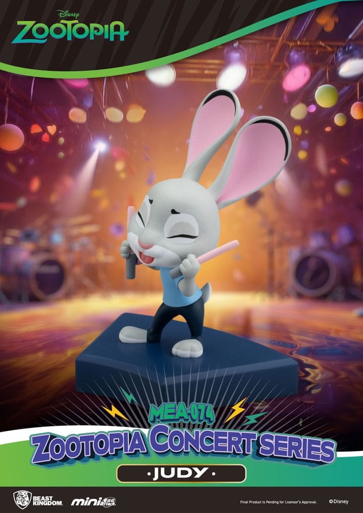 Zootopia Concert Blind Box Mini Egg Attack 8 cm – Assortimento da 6