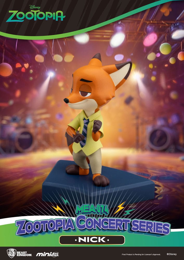 Zootopia Concert Blind Box Mini Egg Attack 8 cm – Assortimento da 6
