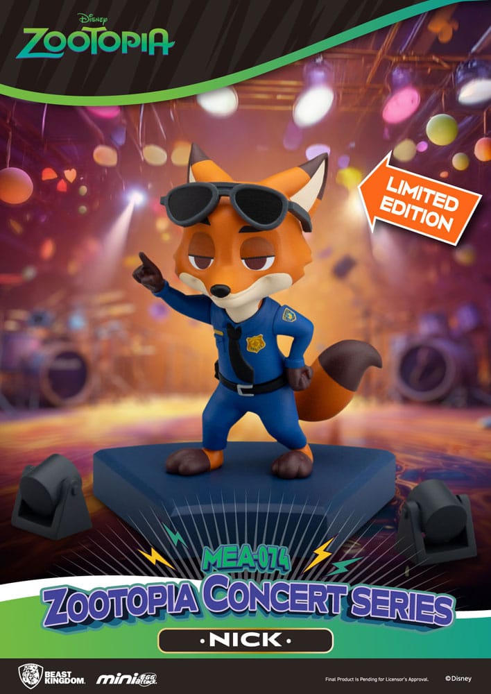 Zootopia Concert Blind Box Mini Egg Attack 8 cm – Assortimento da 6