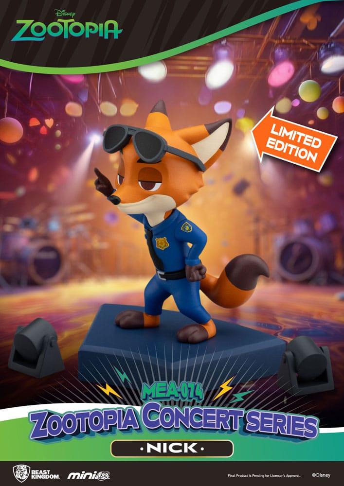 Zootopia Concert Blind Box Mini Egg Attack 8 cm – Assortimento da 6