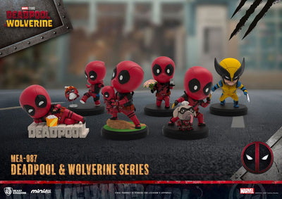 Deadpool 3 Deadpool & Wolverine Serie Mini Egg Attack Figure 8 cm - Set da 6 - Beast Kingdom Toys