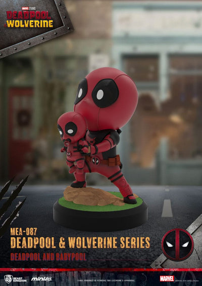 Deadpool 3 Deadpool & Wolverine Serie Mini Egg Attack Figure 8 cm - Set da 6 - Beast Kingdom Toys