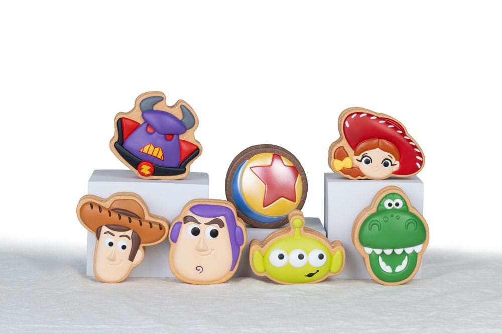 Toy Story Mini Egg Attack Blind Box – Figure Mochi Cookie da 6 cm – Serie da 6 – Beast Kingdom
