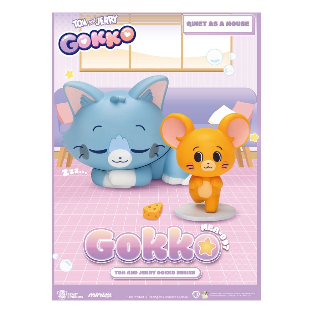 Tom & Jerry Gokko Series Mini Egg Attack Figure Blind Box (6) – Beast Kingdom