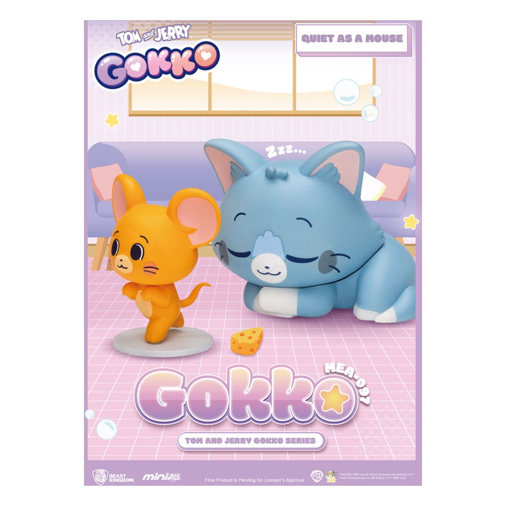 Tom & Jerry Gokko Series Mini Egg Attack Figure Blind Box (6) – Beast Kingdom
