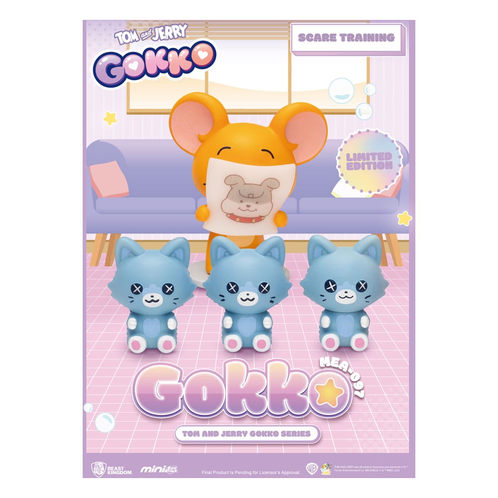 Tom & Jerry Gokko Series Mini Egg Attack Figure Blind Box (6) – Beast Kingdom