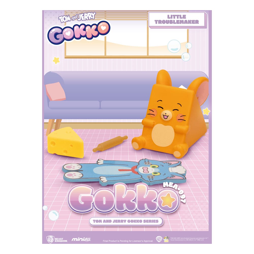 Tom & Jerry Gokko Series Mini Egg Attack Figure Blind Box (6) – Beast Kingdom