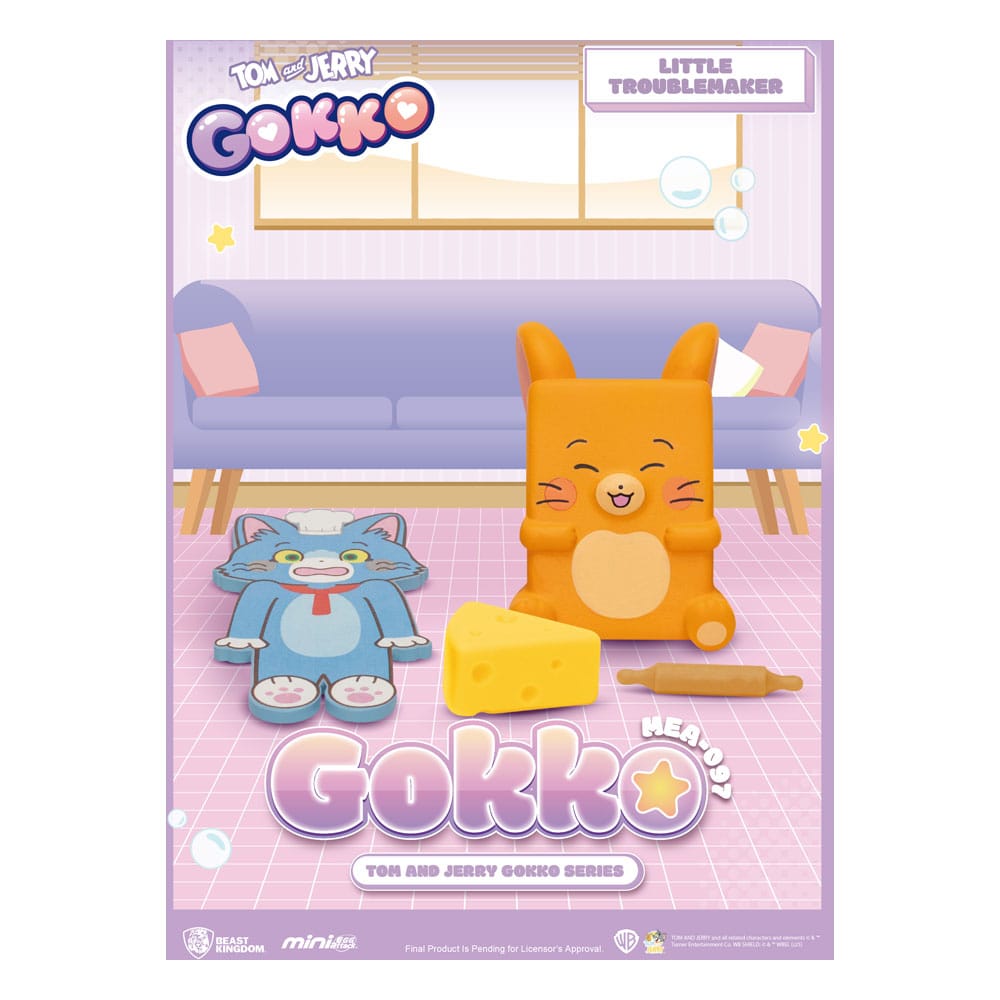 Tom & Jerry Gokko Series Mini Egg Attack Figure Blind Box (6) – Beast Kingdom