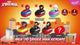 Spider-Man Mini Egg Attack Blind Box Figure Keycap 5 cm – Assortimento da 6