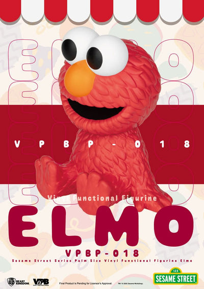 Sesame Street Elmo Salvadanaio in Vinile 12 cm - Beast Kingdom
