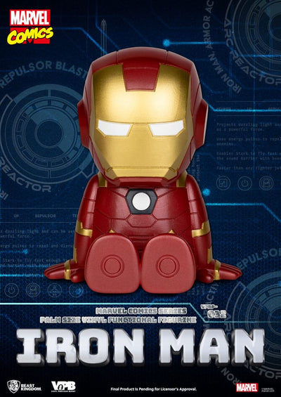 Salvadanaio in vinile Iron Man Classic Marvel Comics 12 cm - Beast Kingdom