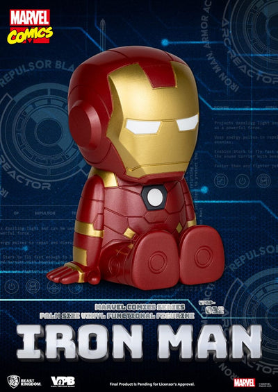 Salvadanaio in vinile Iron Man Classic Marvel Comics 12 cm - Beast Kingdom