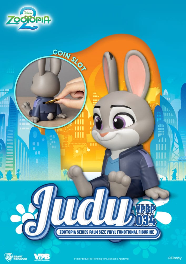 Salvadanaio in vinile Zootopia Judy 15 cm Beast Kingdom Toys