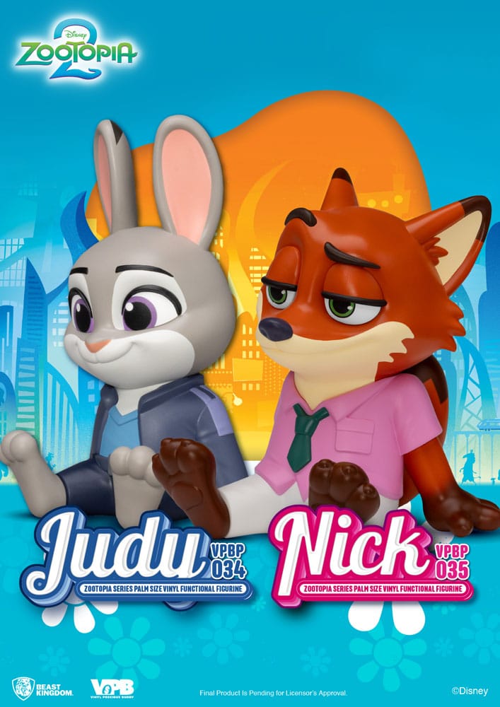 Salvadanaio in vinile Zootopia Nick 15 cm Beast Kingdom Toys
