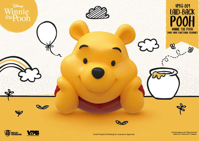 Winnie the Pooh Salvadanaio in Vinile Small – Winnie rilassato 17 cm – Beast Kingdom