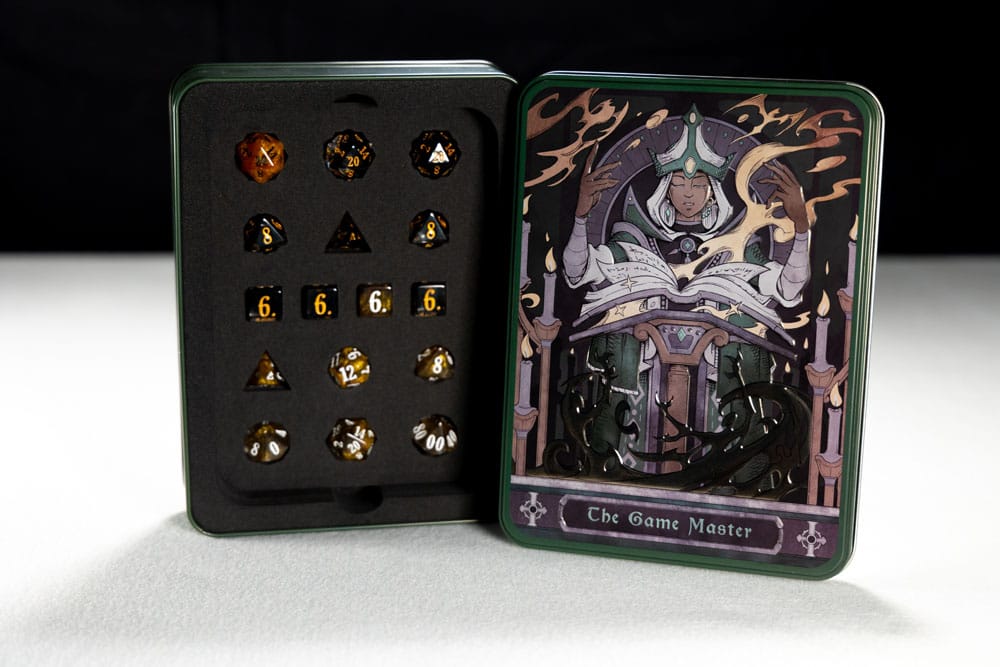 Set di dadi Epic RPG per Game Master, 16 dadi in resina - Beadle & Grimm's