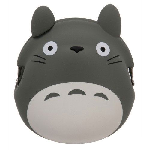 Portamonete in silicone My Neighbor Totoro grigio 9 cm Benelic