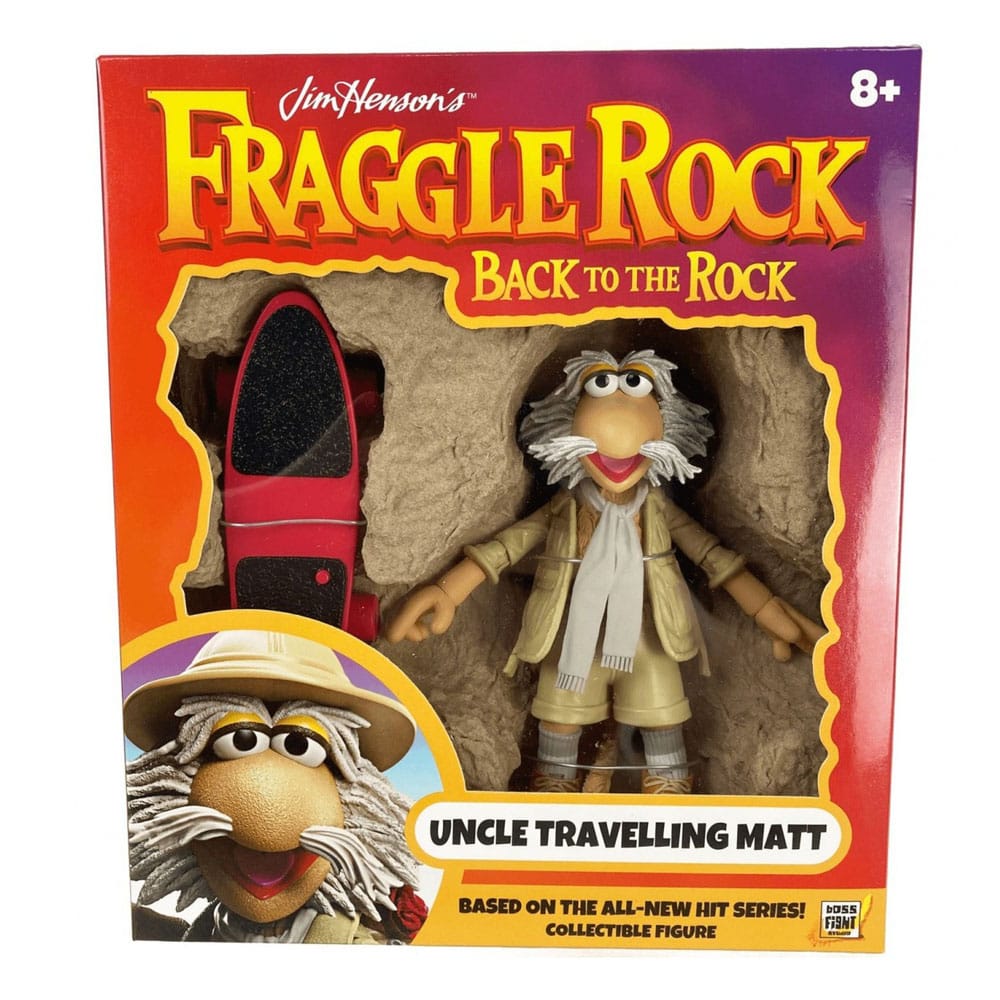 Action Figure Fraggle Rock Traveling Matt di Boss Fight Studio