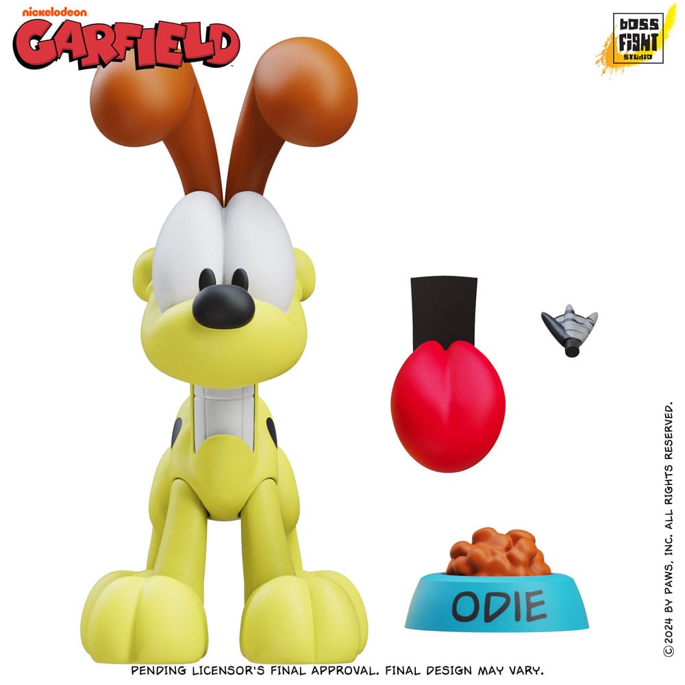 Action Figure Odie di Garfield 10 cm Boss Fight Studio