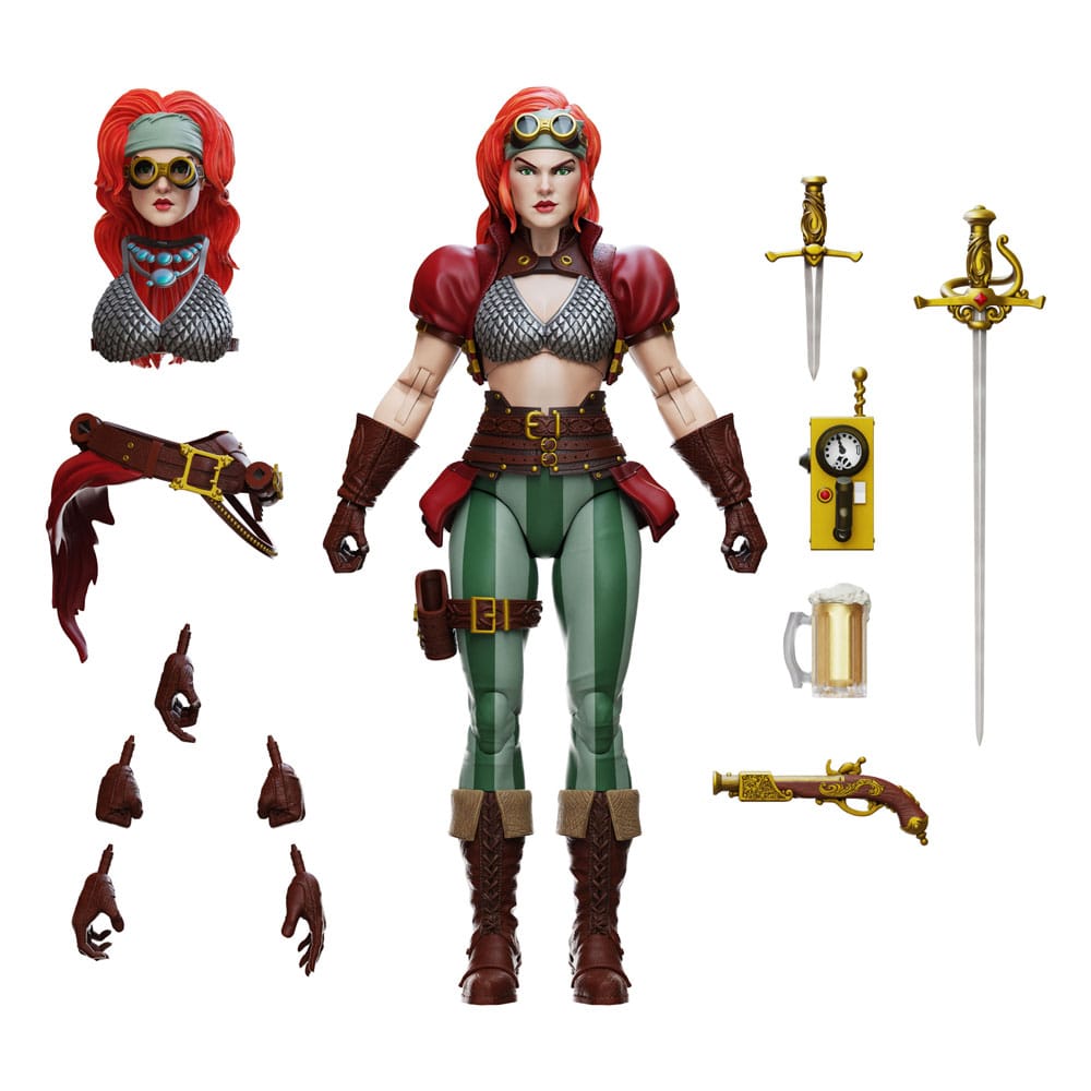 Epic H.A.C.K.S. Action Figure 1/12 Red Sonja Steampunk - Boss Fight Studio
